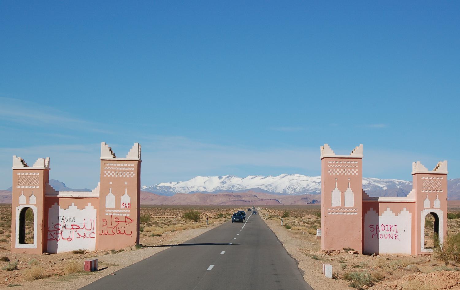 Dadesschlucht, Stausee Ouarzazate